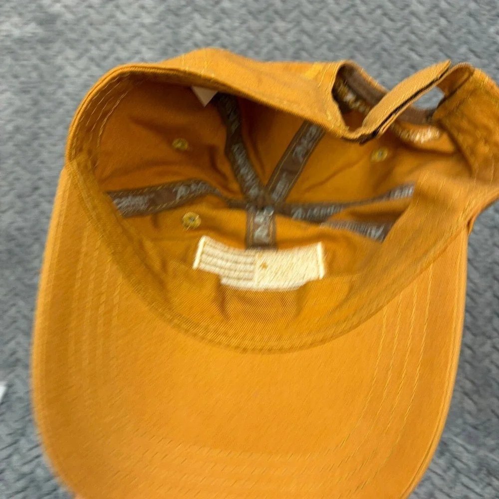 Academy Sports Outdoors Mustard Yellow American Flag Embroidered Baseball Hat